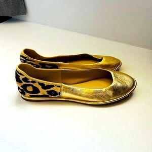 •DVF • Gorgeous Bali Ballet Flats